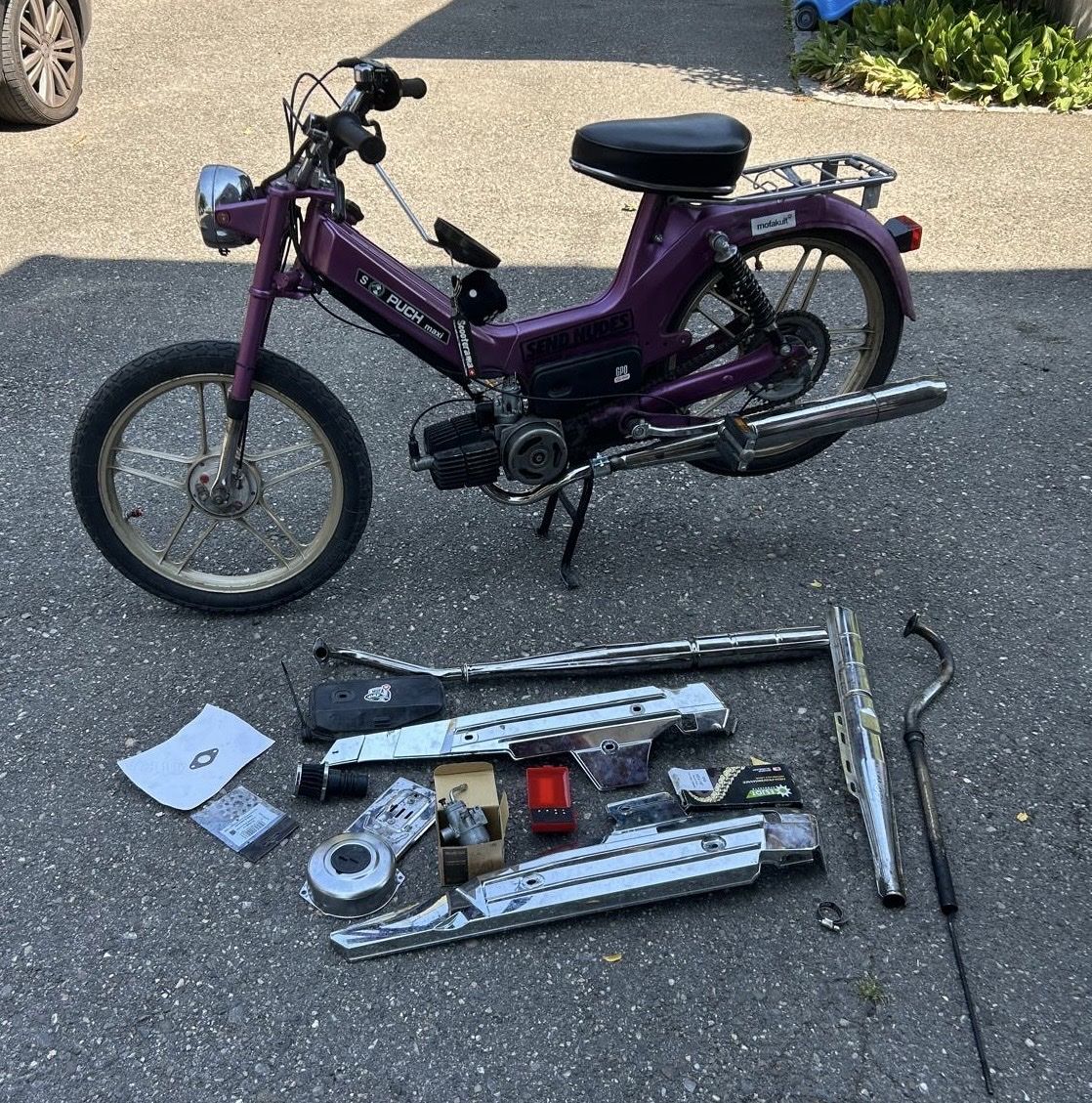 Puch Cyclomoteurs: Puch Supermaxi LG1 – D'occasion à Mühledorf SO par Christinabaer
