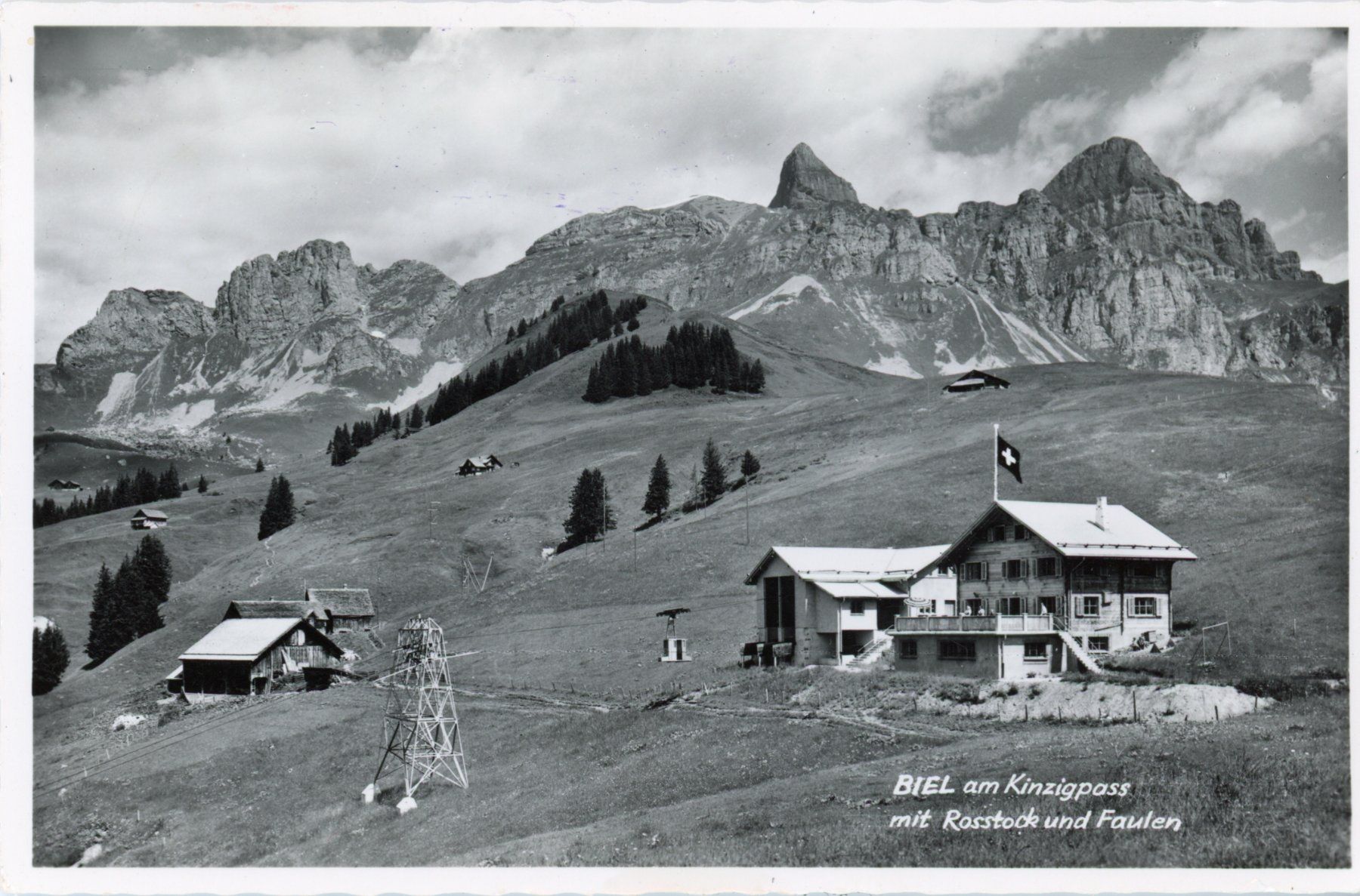 Cartoline postali: Biel    UR   am Kinzigpass         um 1963 – Usato da Brig venduto da Valcards54