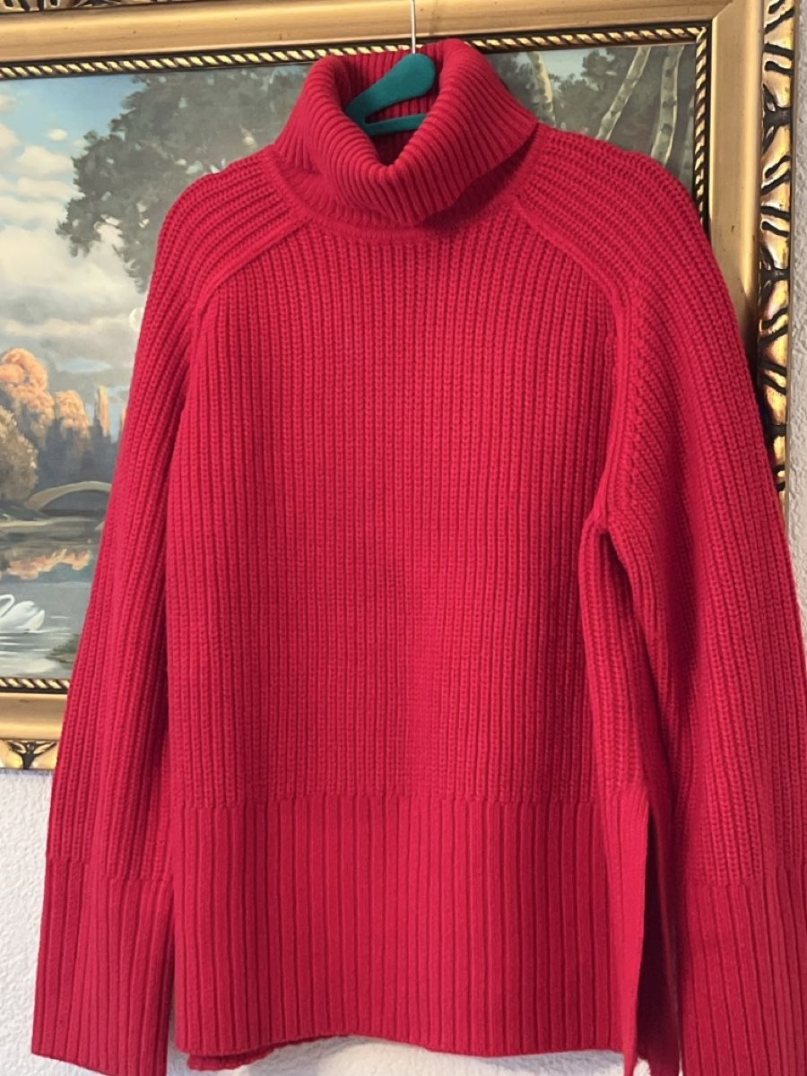 Maglioni & Felpe: Wunderschöner,Gereinigt Gr L Strickpullover mit Rollkragen, – Usato da Zürich venduto da drn_77z5 2