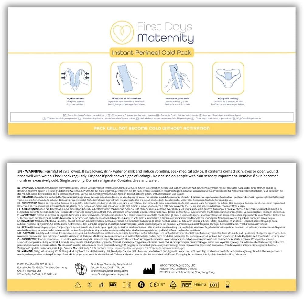 Pflegeprodukte: First Days Maternity - Perineal Cold Packs – Neu und originalverpackt aus Lausanne von cha_8zcf 3