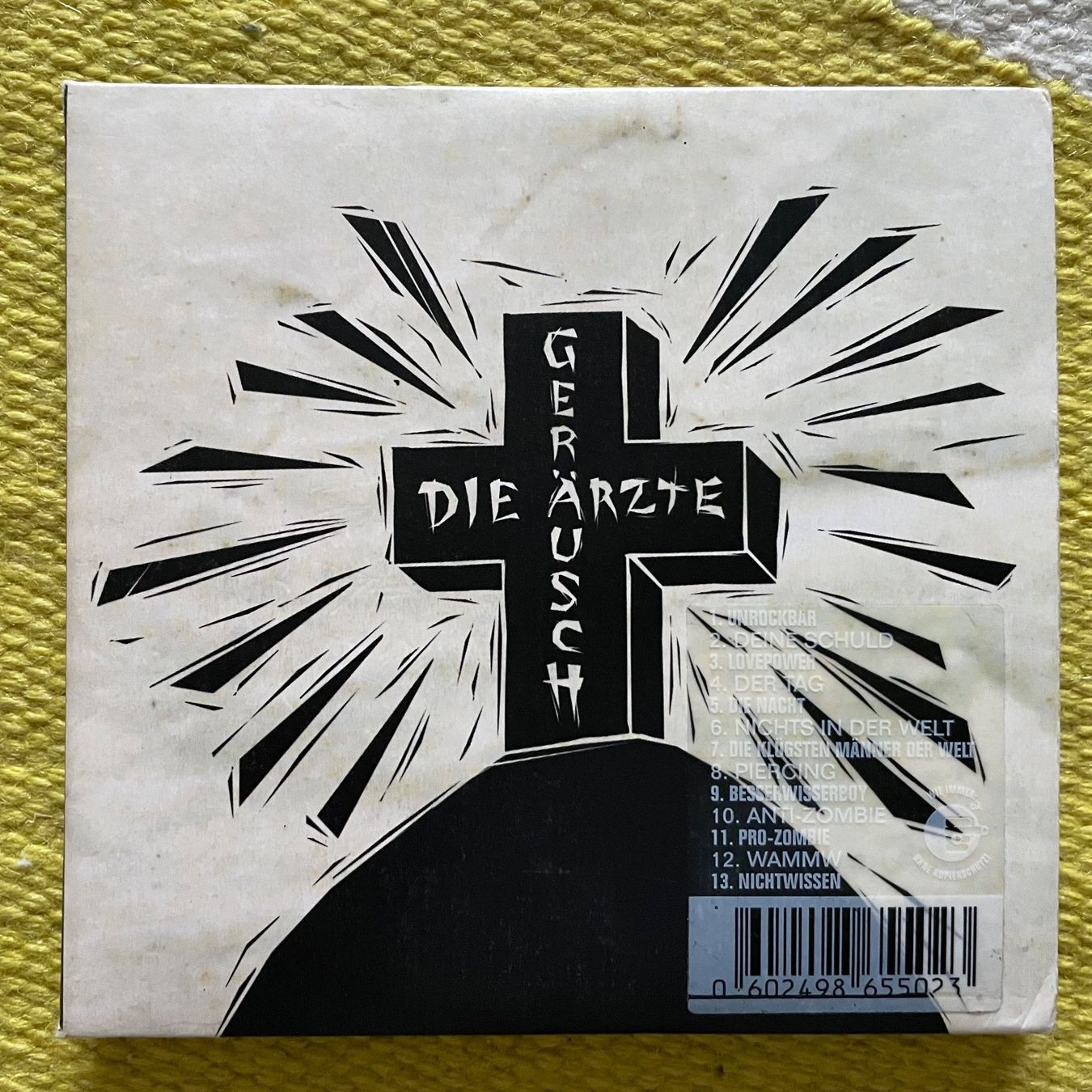 CDs: DIE ÄRZTE-2CD GRÄUSCH (DIGIPACK) – Gebraucht aus Rorschacherberg von CD-Roli 1