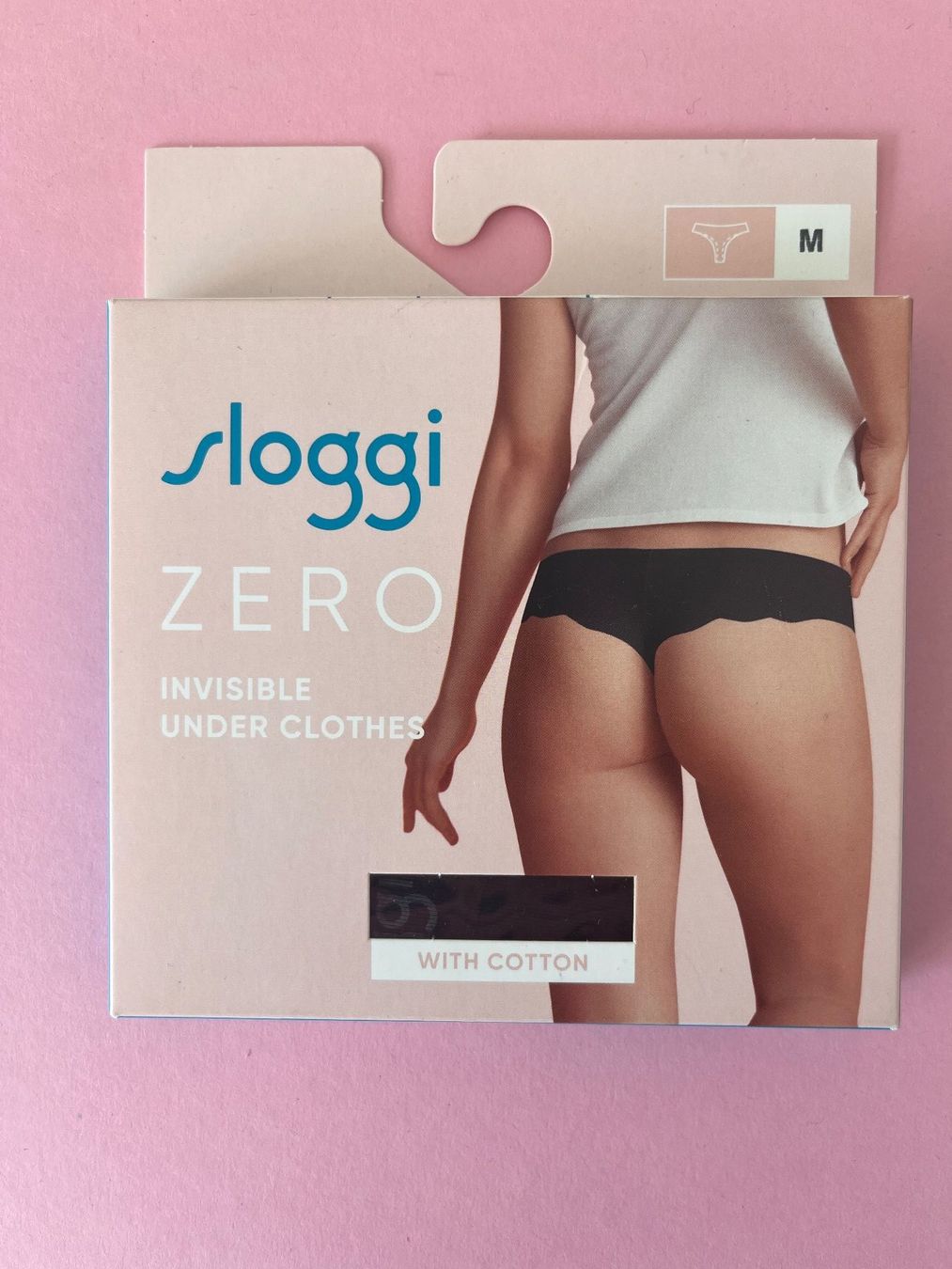 Sloggi Altra biancheria intima: SLOGGI, Hipstring ZERO Cotton, Grösse M, 1 Stück in Schwarz – Nuovo e nell'imballaggio originale da Rudolfstetten venduto da gst_g7xl