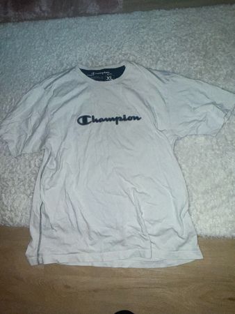 Champion T-Shirt Weiss, Grösse XL - Top Zustand!
