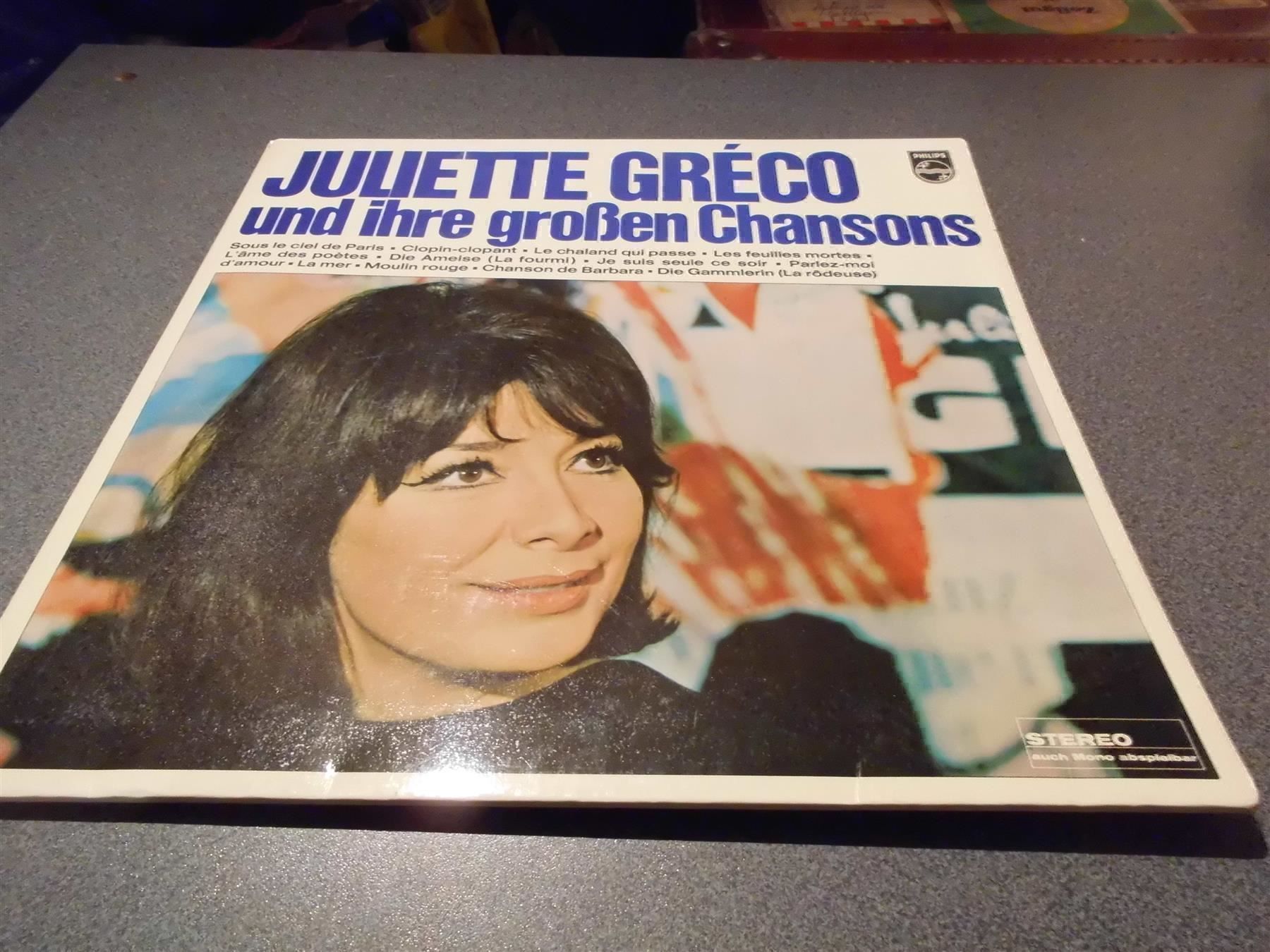 Dischi in vinile: Schallplatte Juliette Greco und ihre gro – Usato da Zürich venduto da abraxas1291