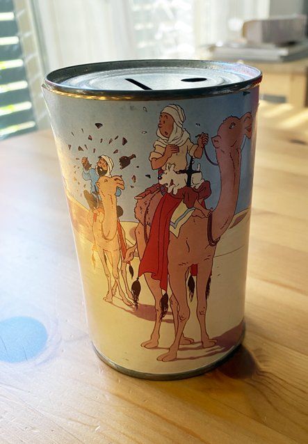 Altro in Decorazioni & Accessori: Tintin - Boîte de conserve "Crabe Extra" – Usato da Prangins venduto da Timband 3
