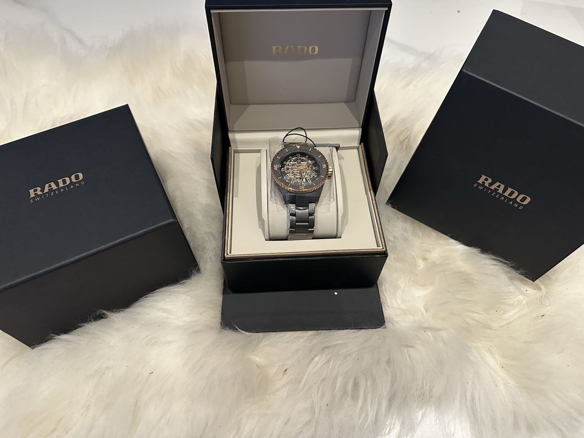 Rado Orologi: Rado captain cook xl high tech ceramic skeleton – Nuovo e nell'imballaggio originale da Bern venduto da Lakshan21