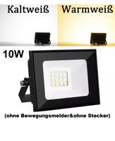 +10 W Fluter Strahler Flutlicht Aussenlampe kaltweiss