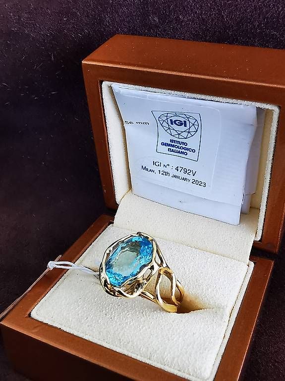 Anelli: Anello con Topazio – Nuovo (secondo la descrizione) da Brissago venduto da Kri_2k8j 3