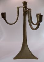 Messing-Kerzenleuchter im Jugendstil - Michael Harjes