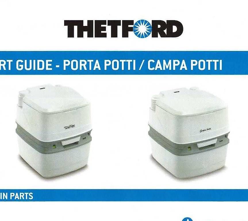 Thetford WC: Gamping Toilette Thedford – Usato da Rupperswil venduto da LEHB