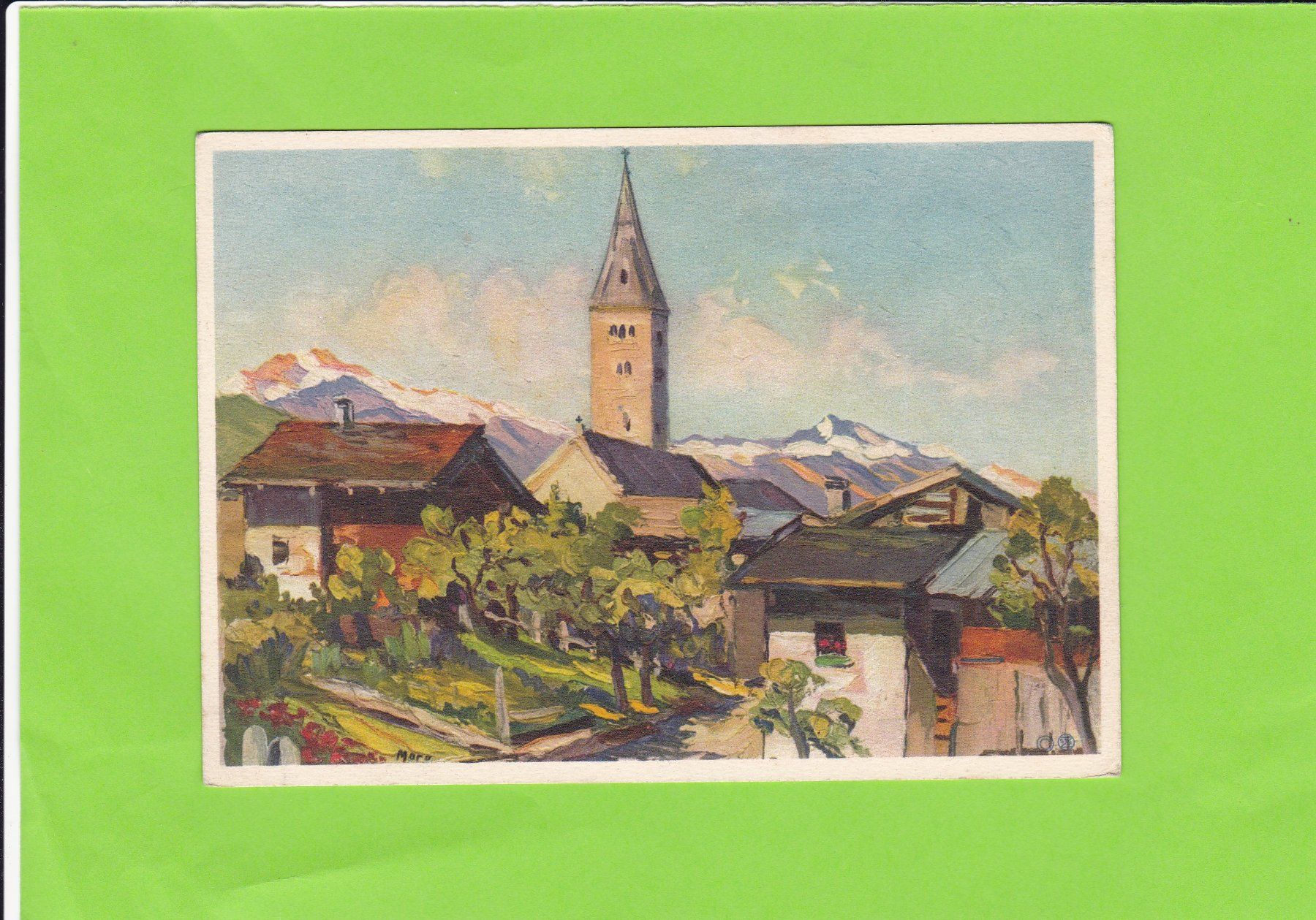 Ansichtskarten: Savière – Gebraucht aus St. Peterzell von neckertal