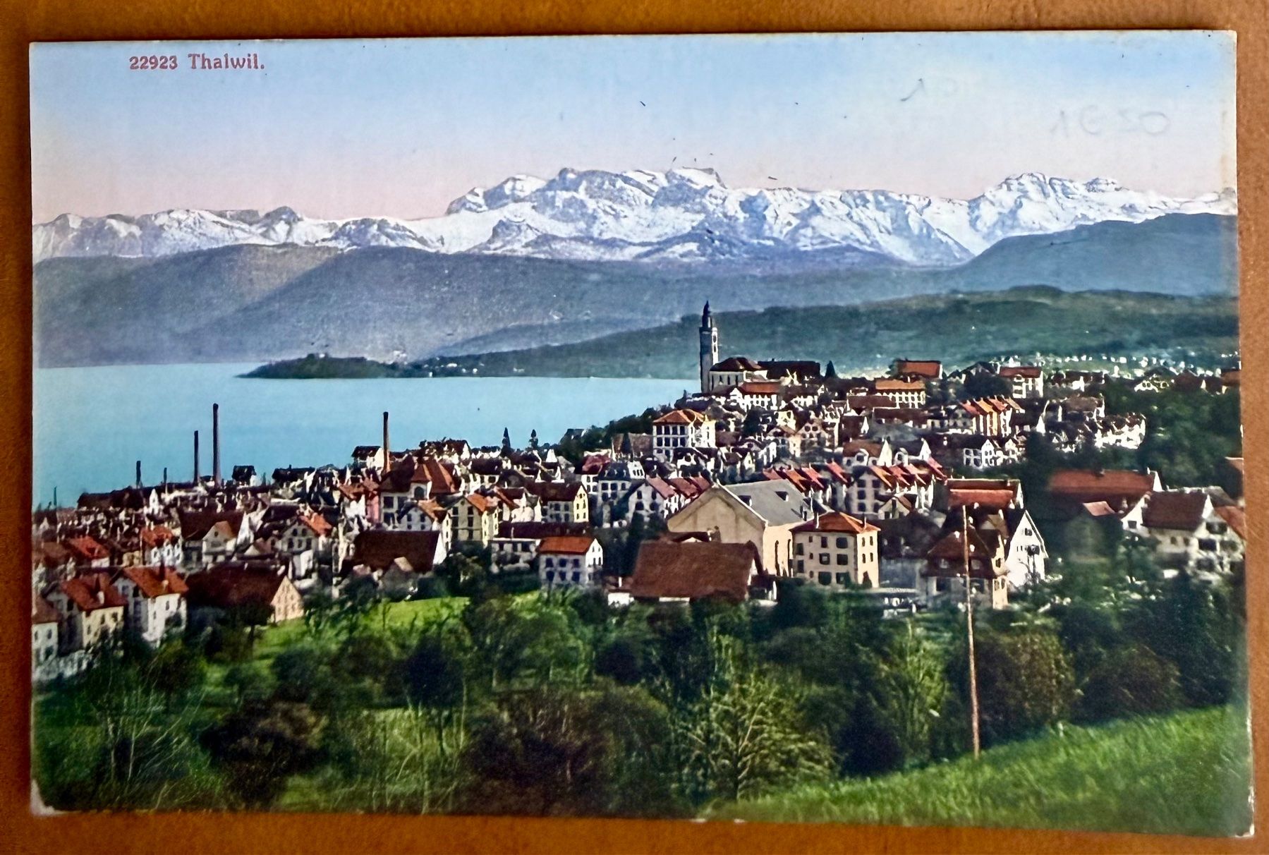 Cartoline postali: Thalwil - Panorama - – Usato da Lutry venduto da Ediego