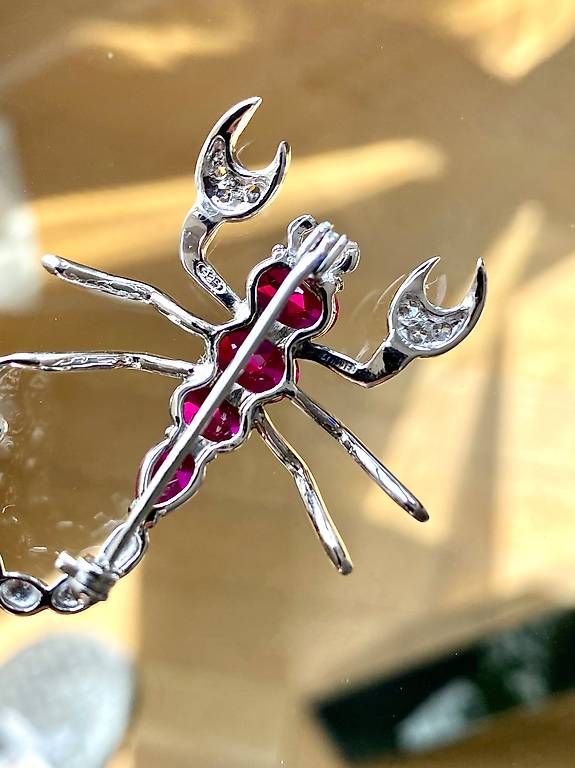 Broschen & Nadeln: Silver Brooch/ Silberbrosche – Gebraucht aus Lugano von dir_5287 1