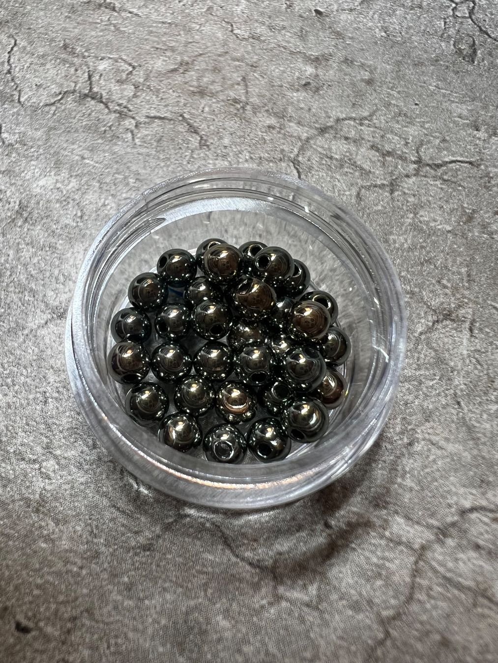 Perle (finte): Renaissance Acryl perlen / 4 mm (neu) – Nuovo (secondo la descrizione) da Stein AG venduto da Anastasia_Asya 1
