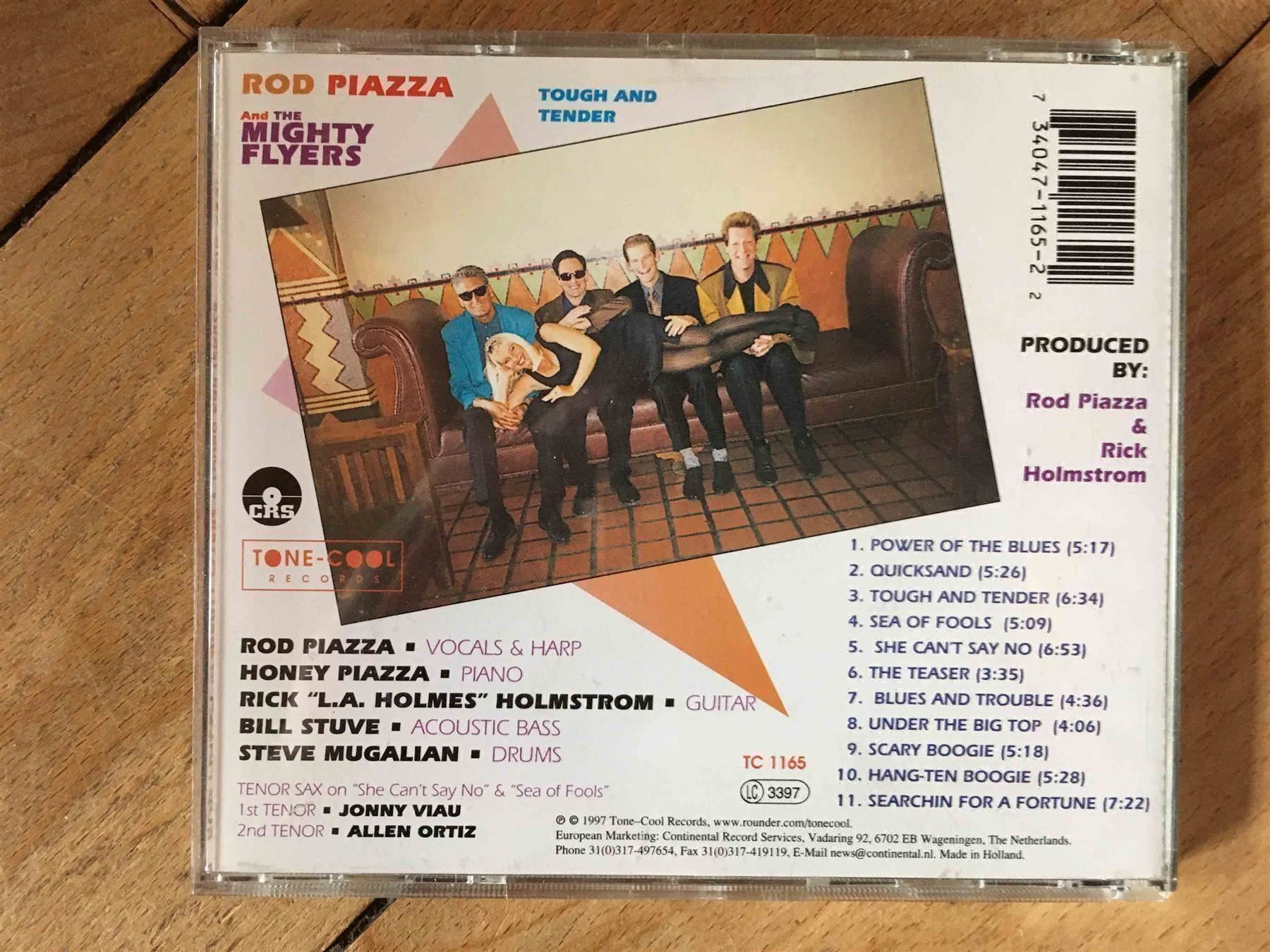 Cartoline postali: Rod Piazza Tough & Tender 1997 – Usato da Luzern venduto da Needful_Things 1