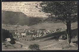AK Ste-Croix, Blick auf den Ort, 1911