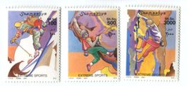 Briefmarken "Extremsport". Somalia
