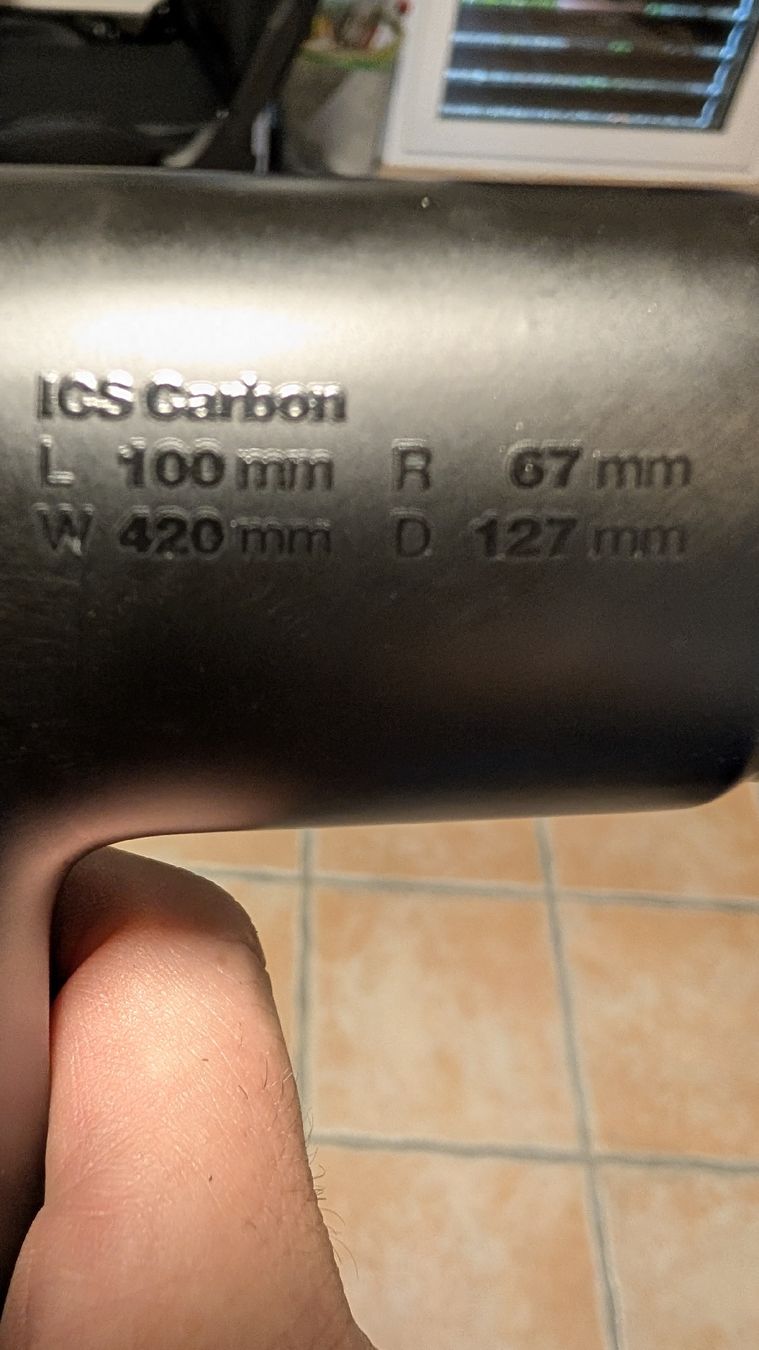 BMC Pezzi di ricambio: BMC ics2 carbon handlebar – Usato da Lumino venduto da DenisGL 3