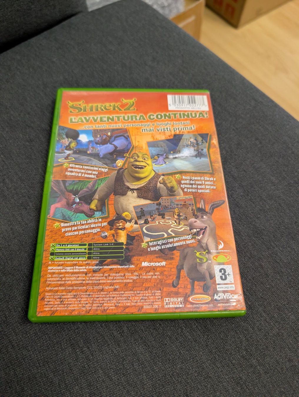 Giochi: Shrek 2 Microsoft xbox – Usato da Giubiasco venduto da Ticinerd 1