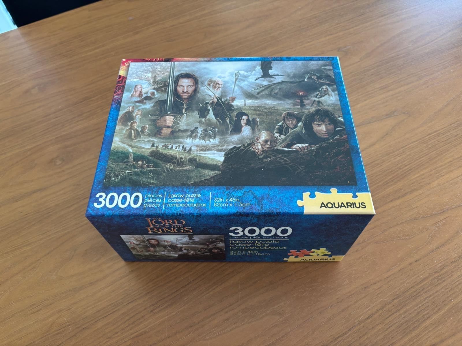 Puzzles: Puzzle - Der Herr der Ringe 3000 – Gebraucht aus ARISDORF von evez4