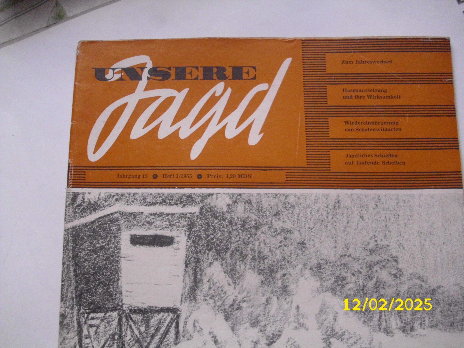 Zeitschriften & Magazine: Unsere Jagd , DDR 1965 – Gebraucht aus Schwanden GL von roerich20
