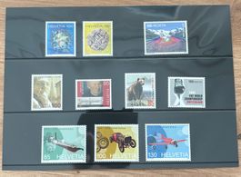 LOT SCHWEIZER BRIEFMARKEN NEU