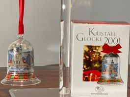 Weihnachtskristall Glocke von Hutschenreuther 2001