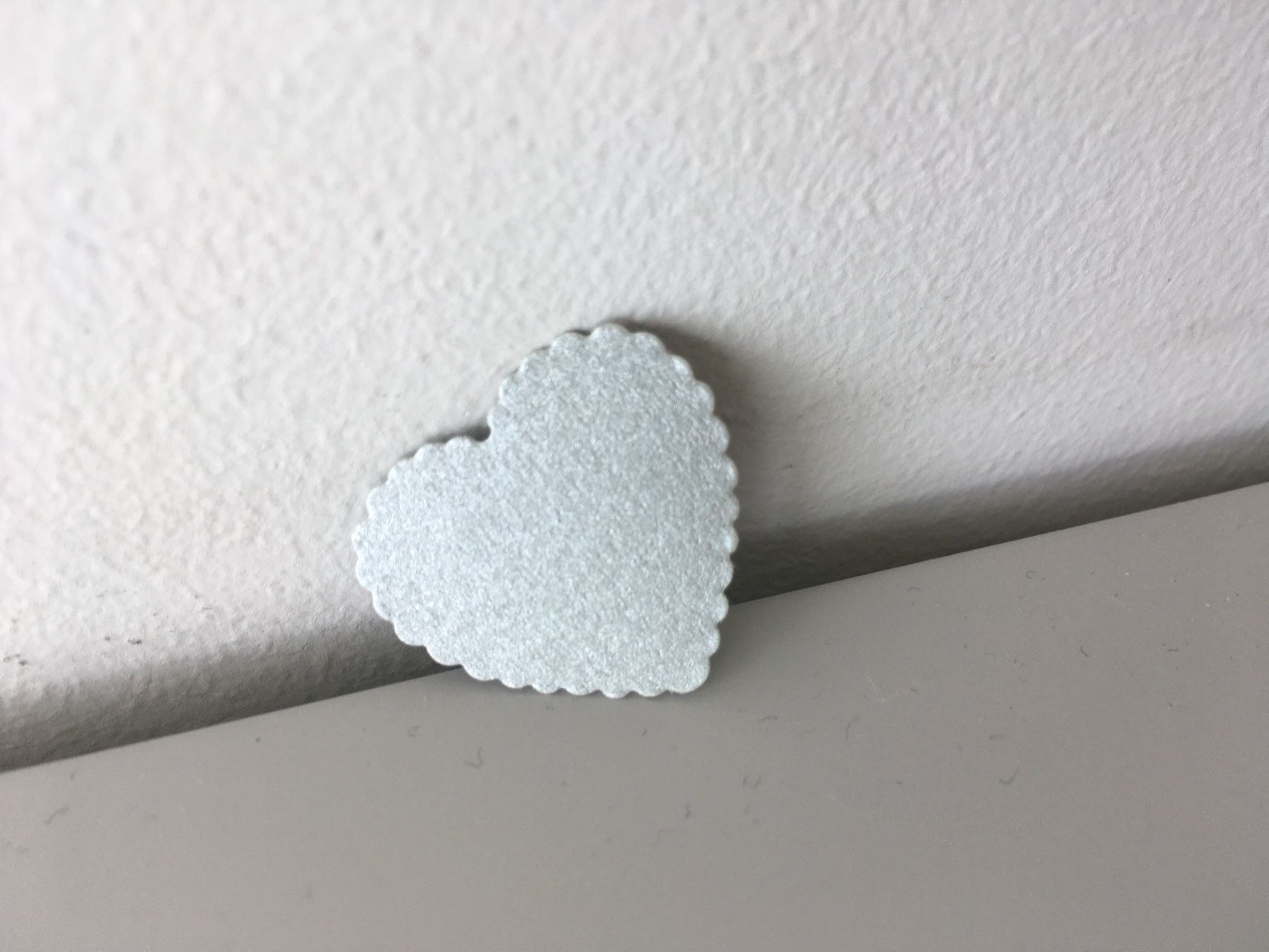 Tutte le decorazioni: Konfetti Blush - Weiss - Silber HerzRund – Nuovo e nell'imballaggio originale da Zollikofen venduto da poppala 6