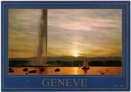 Genf / Genève - Jet d'eau