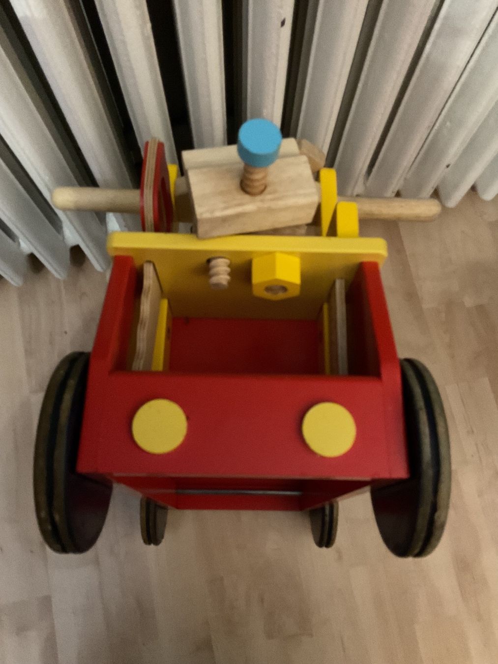 Veicoli per bambini: Kinder Holzrutschauto mit Werkstatt – Usato da Buchs AG venduto da Yuca01 4