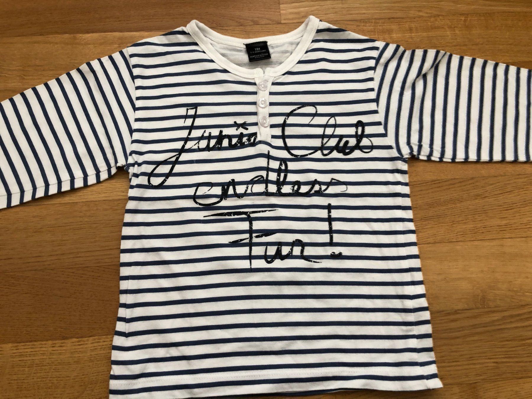 Camicette, T-shirt & Top: Langarmshirt niemals angezogen Gr.104 – Usato da Buchs SG venduto da sunset55