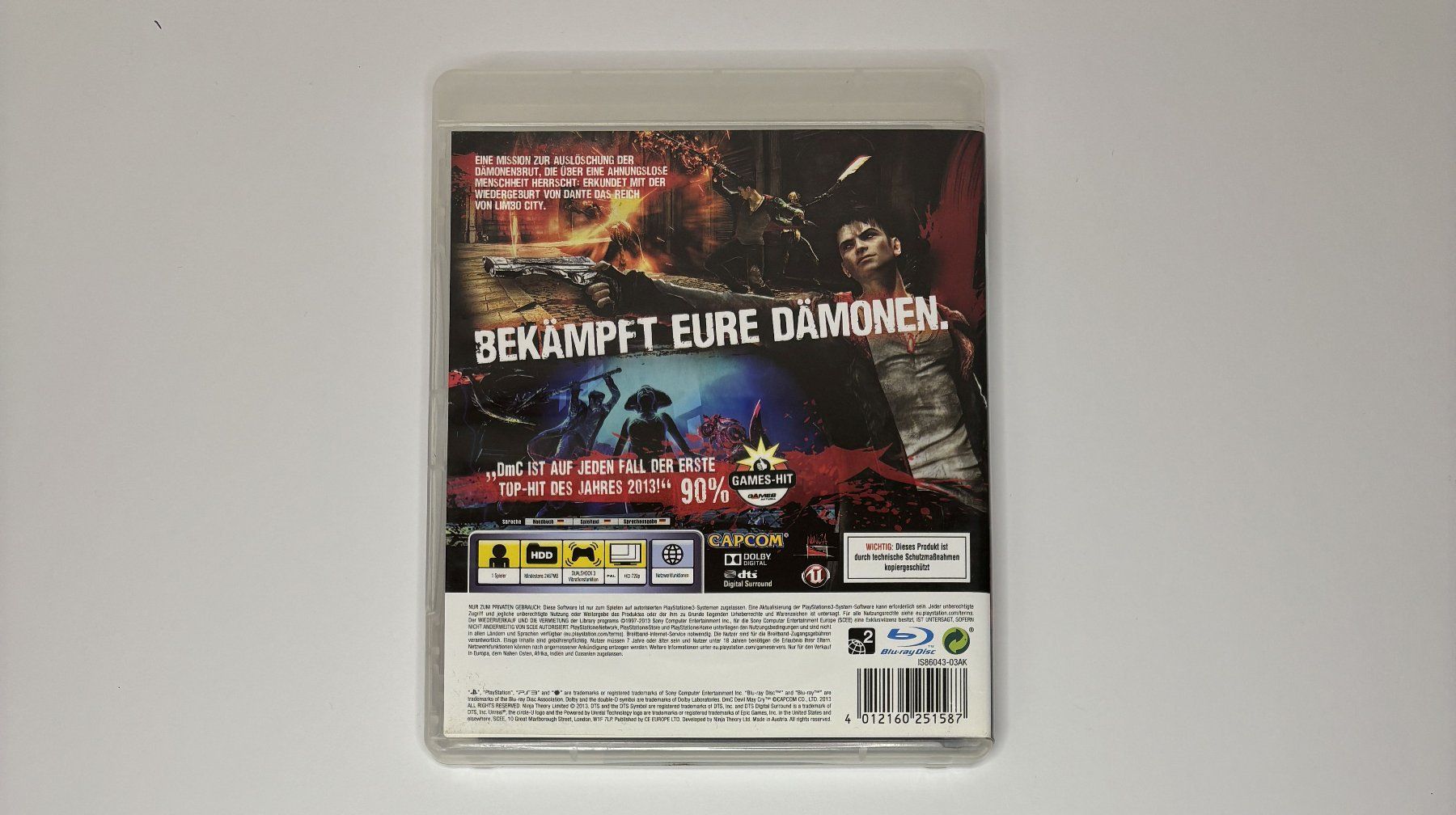 Spiele: PS3 - DmC Devil May Cry – Gebraucht aus Allschwil von Bullach 2