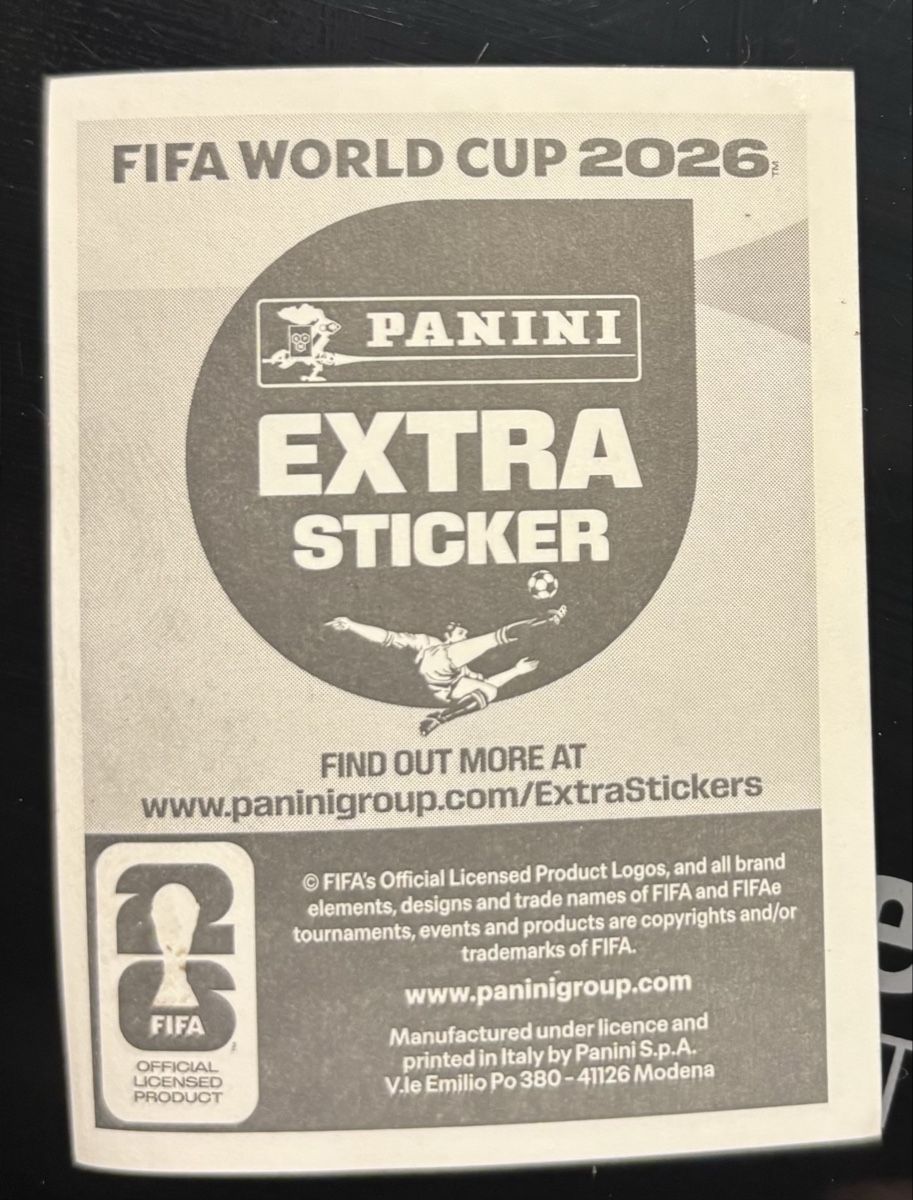 Panini Carte collezionabili: Panini Extra Sticker WM 26 SILBER Mo Salah – Nuovo (secondo la descrizione) da Pfäffikon ZH venduto da Huerlimaa01 1