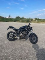 Yamaha MT-07 35kw All Black frisch ab MFK mit vielen Extras