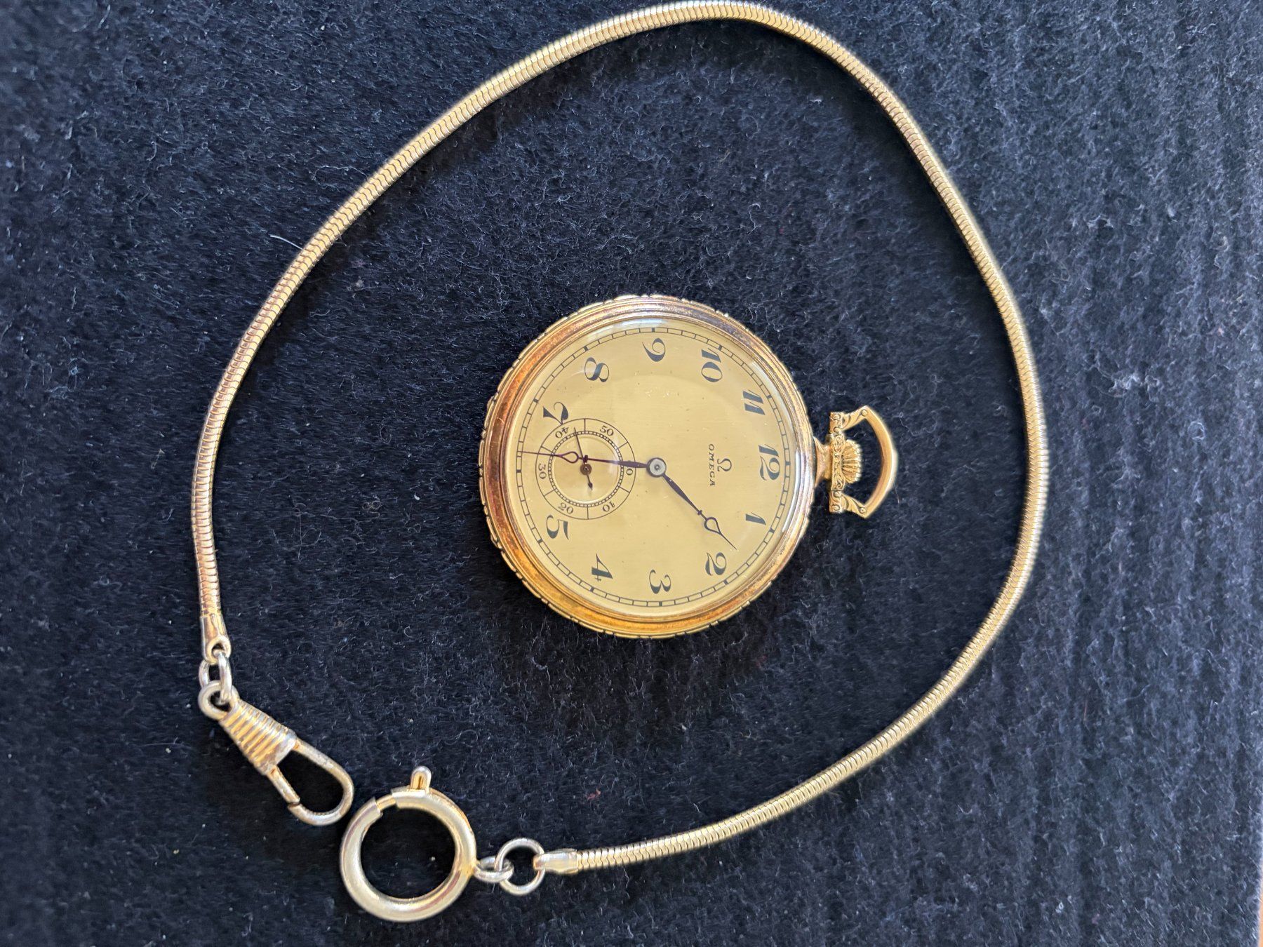 Omega Montres: OMEGA Goldtaschenuhr – D'occasion à Lenzerheide/Lai par Regu53