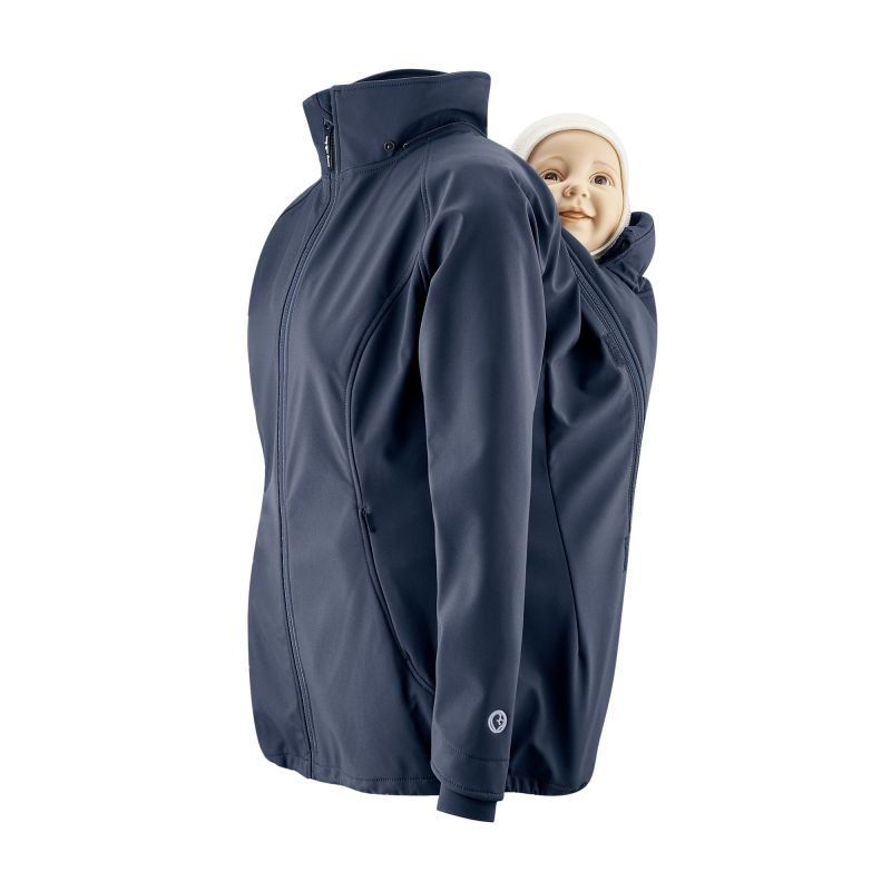 Mamalila Giacche: mamalila Allrounder Softshell Tragejacke navy S – Nuovo e nell'imballaggio originale da Hergiswil NW venduto da Bergsunne 1