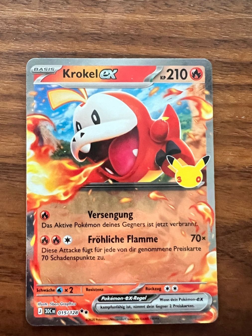 Pokémon Carte collezionabili: Krokel EX – Nuovo (secondo la descrizione) da Zürich venduto da Shanimann
