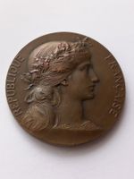 Médaille  Rep. France Dept. de la  Seine 1916