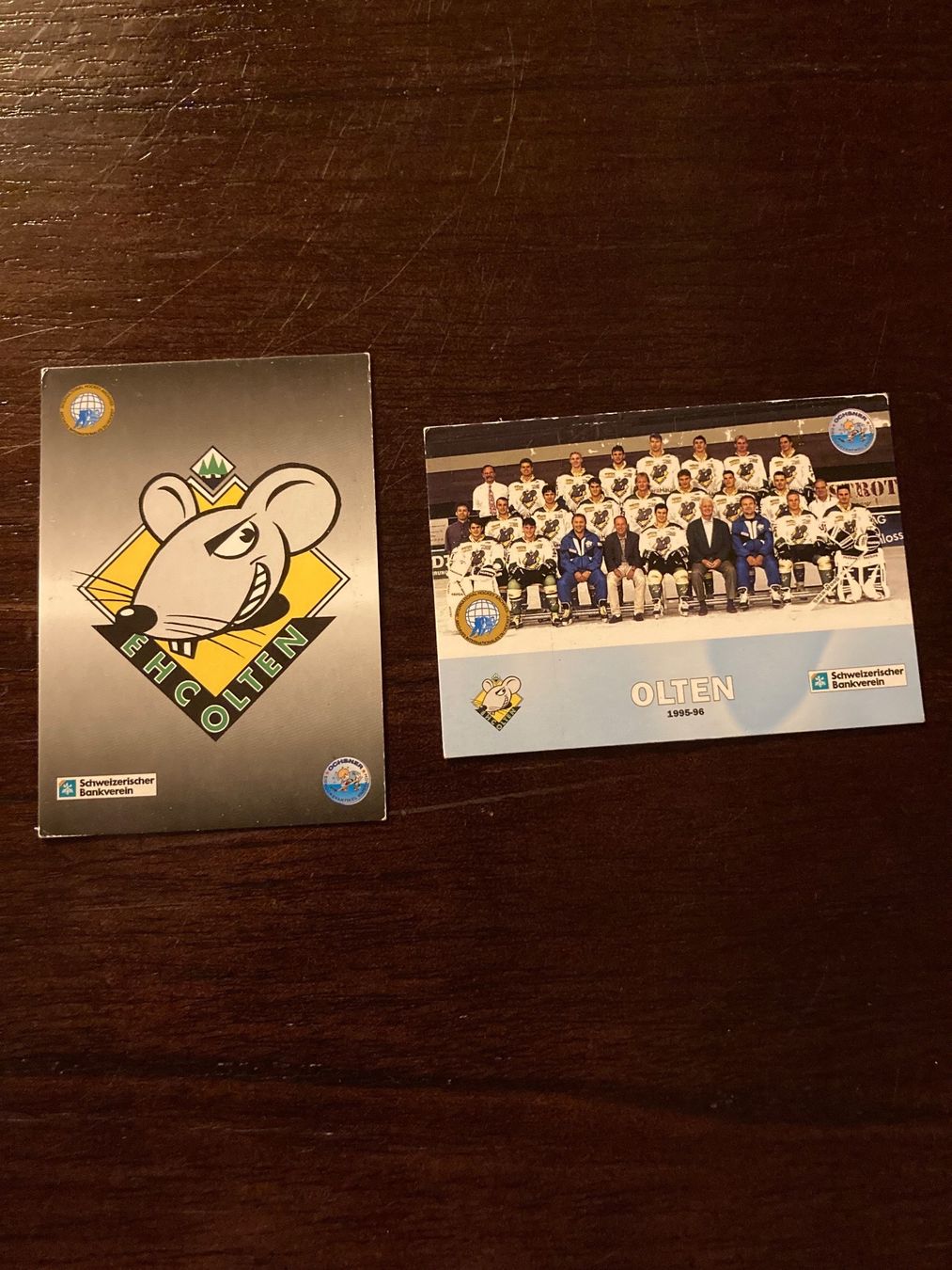Carte collezionabili: Divers cartes EHC Olten saison 95-96 – Usato da Plagne venduto da gigi204