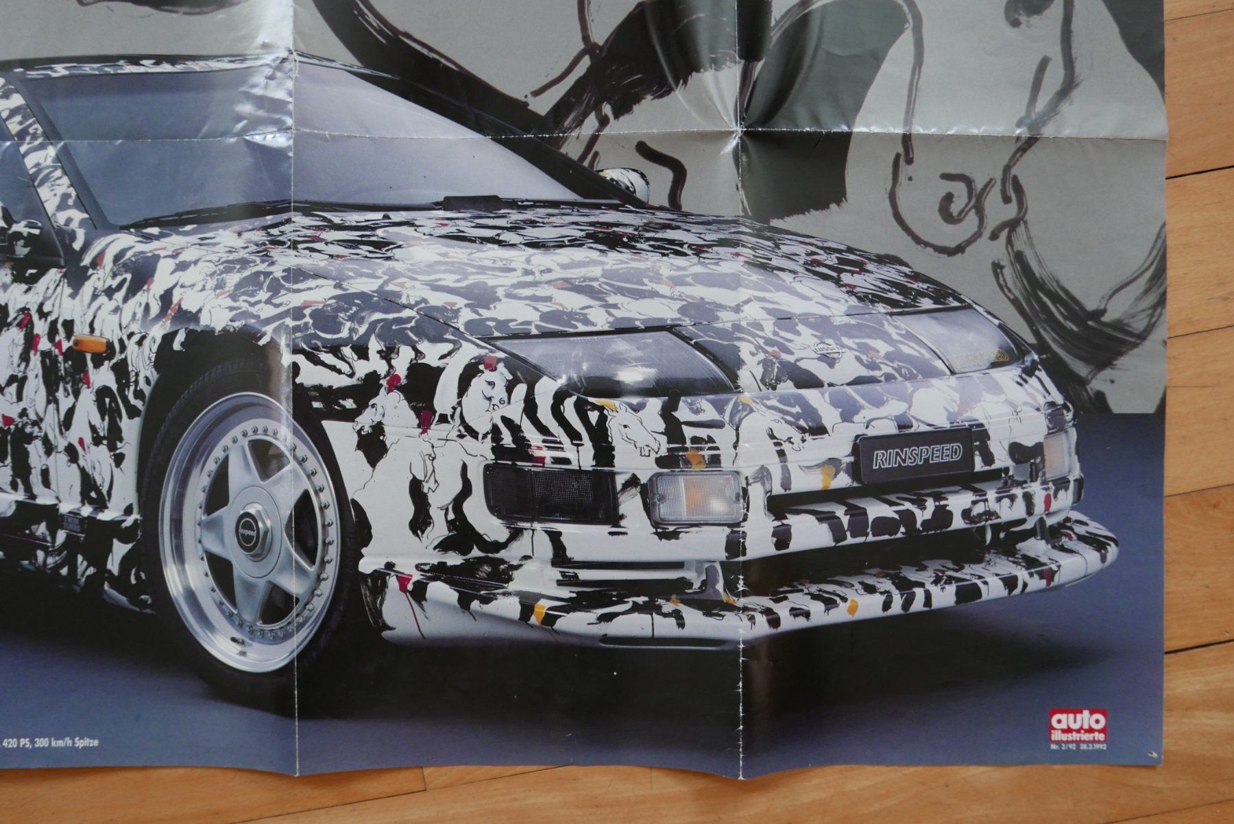 Foto & Immagini: Poster Rinspeed Nissan 1992 – Usato da Rotkreuz venduto da nigal 3