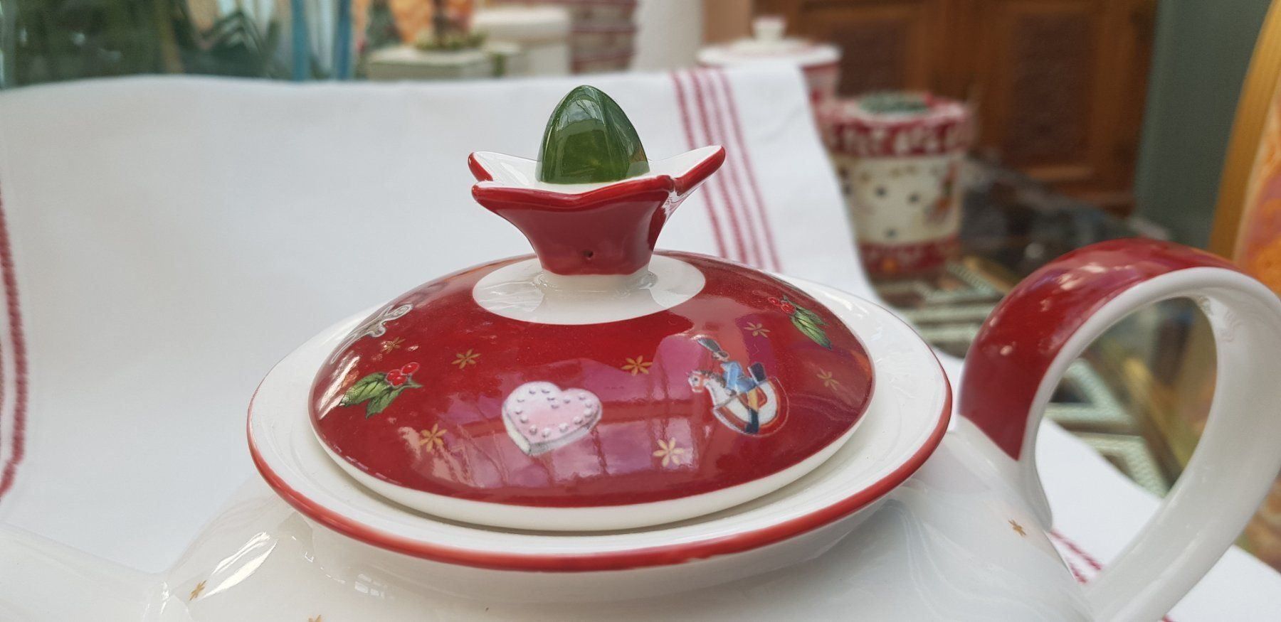 Villeroy & Boch Teiere: Villeroy Boch Winter bakery Teekanne – Nuovo (secondo la descrizione) da Oberglatt ZH venduto da Alischa1 2