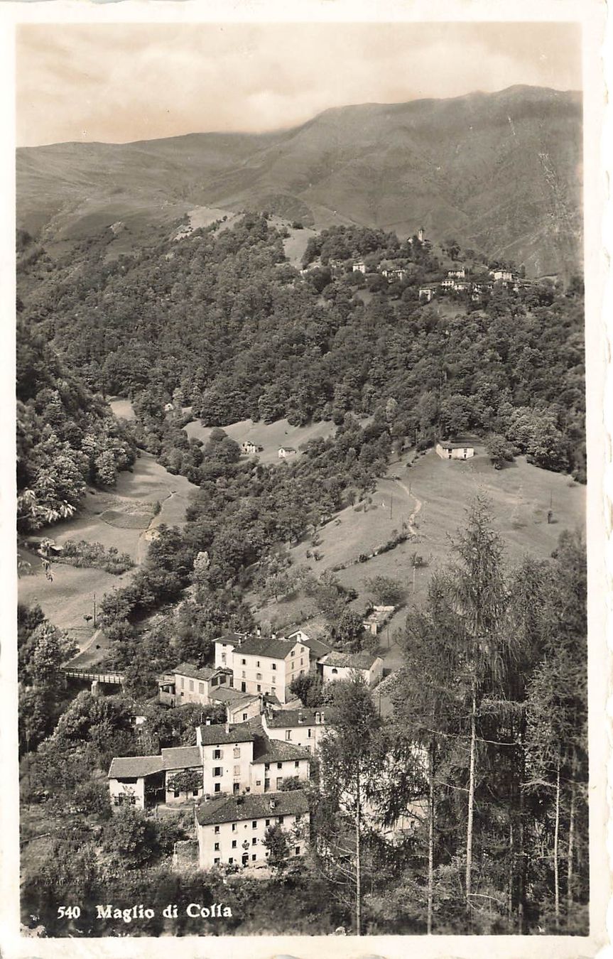 Ansichtskarten: Maglio di Colla TI Panorama – Gebraucht aus Biasca von Blenio71