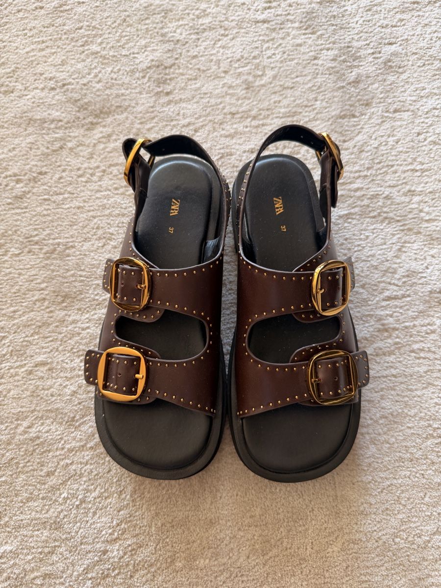 Zara Damenschuhe: Dad sandales Zara 37 new – Neu (gemäss Beschreibung) aus La Croix (Lutry) von secondhandZara 1