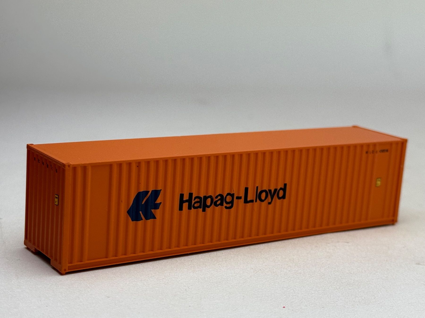 Modellini di ferrovie: EB- 40 Ft. Container Hapag Lloyd orange – Usato da Elm venduto da Wikmtz 1