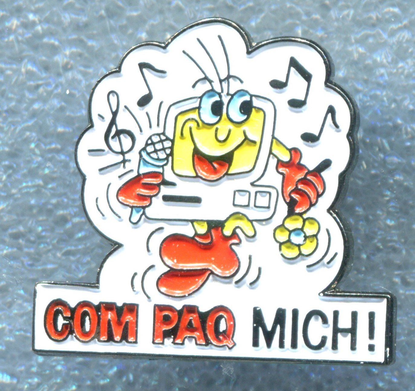 Plaketten & Abzeichen: COM PAQ MICH ! – Gebraucht aus Winterthur von Sammleroase