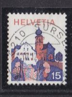 1973  Doppelprägung 15Rp im unteren Rand KT. 50Fr.