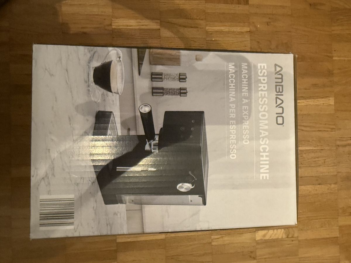 Ambiano Kaffeemaschinen & Espressomaschinen: AMBIANO Espressomaschine – Neu und originalverpackt aus Cama von alb_kc5v 3