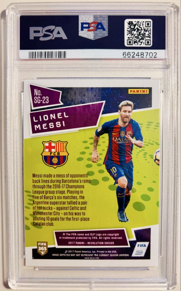 Panini Carte collezionabili: Lionel Messi - Revolution Star Gazing PSA 10 – Usato da Bern venduto da Schuminho89 1