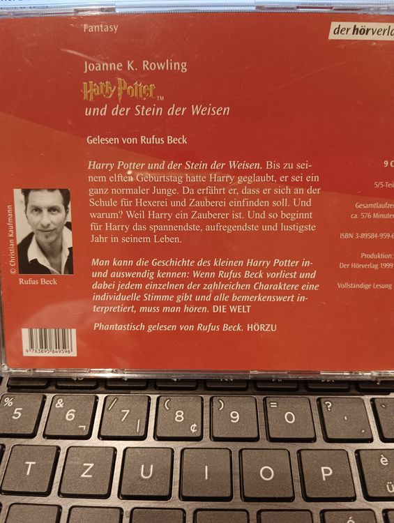 Harry Potter und der Stein der Weisen / Hörbuch Kaufen auf Ricardo