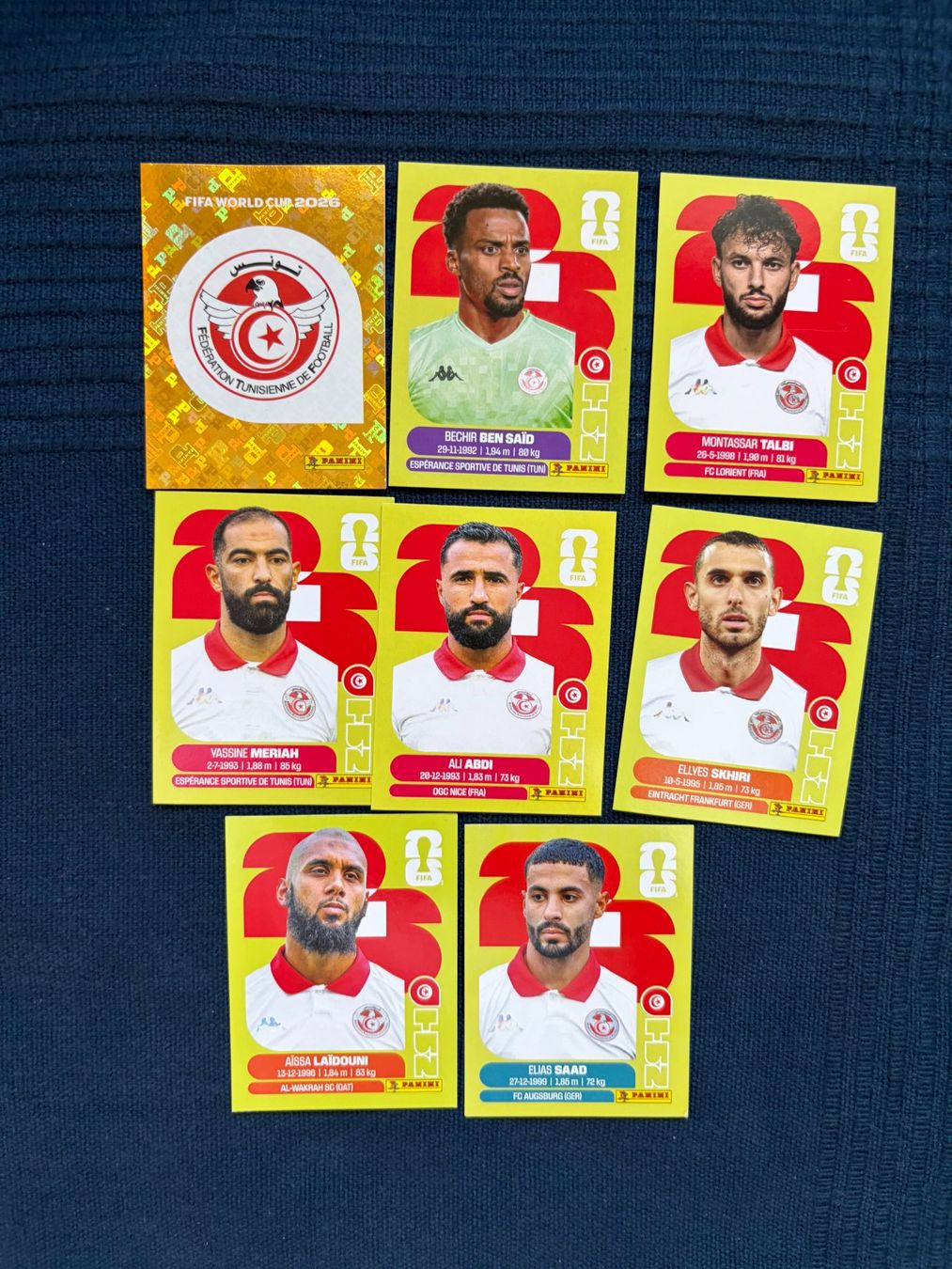 Panini Carte collezionabili: 8 Panini Sammelbilder von Tunesien – Usato da Thalwil venduto da kon_v82n